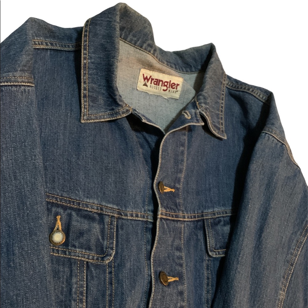 Wrangler Men’s Denim Jacket sz.XL - Picture 2 of 3
